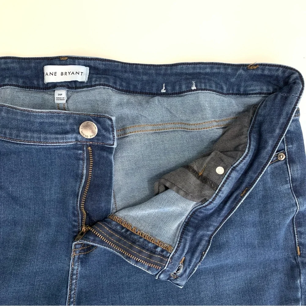 Lane Bryant Jeans Flex Magic Waistband Signature Fit Mid Rise Boot Cut 24 Petite - Picture 8 of 12